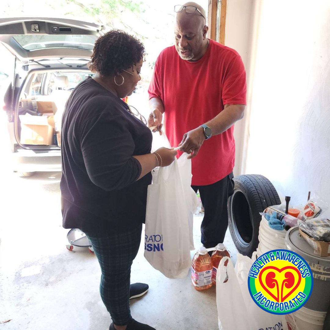 Food distribution event