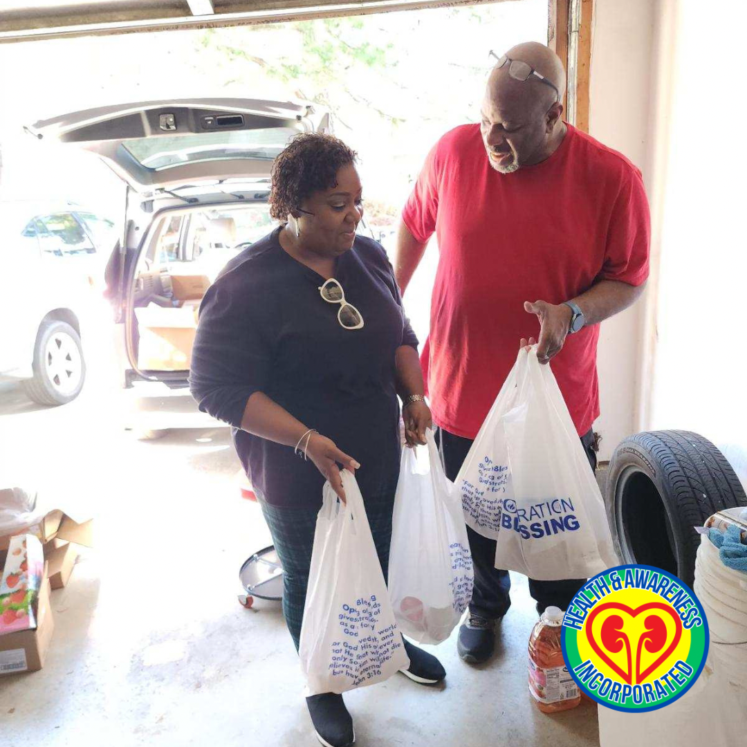 Food distribution event